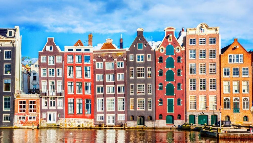 Rumah sempit di Belanda.