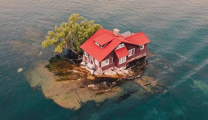 Just Enough Room Island